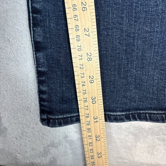 NYDJ Barbara Bootcut Jeans High Rise Women's 14 Blue Denim Lift Tuck Technology - Picture 7 of 9
